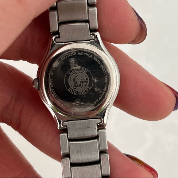 Citizen Eco-Drive Normandie White Resin Watch **NEW CAPACITOR NEEDED - Picture 10 of 15